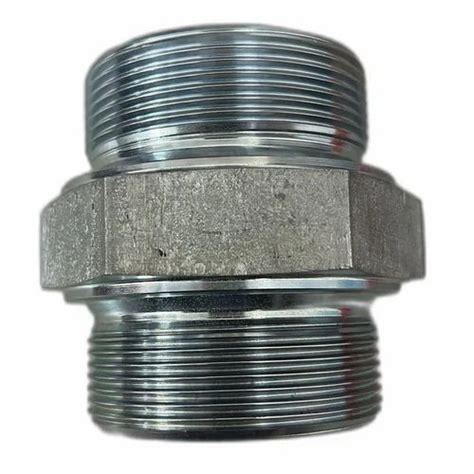 Inch Threaded Stainless Steel Hydraulic Hex Nipple For Plumbing Pipe