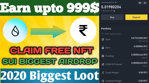 SUI BLOCKCHAIN BIGGEST AIRDROP CLAIM FREE NFT Earn Instant Money