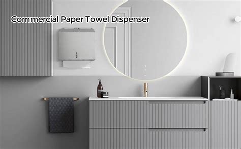 Modunful Paper Towel Dispenser Wall Mount Multifold Trifold Paper