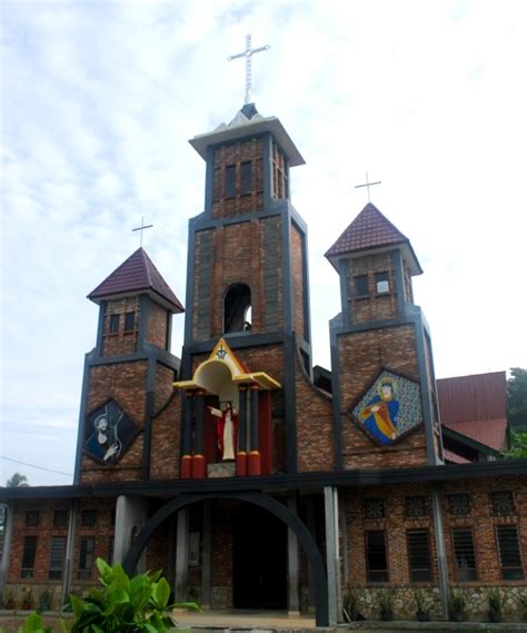 Fotografi Gereja Katolik Di Indonesia Gereja Katolik St Pius X Aek