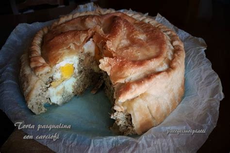 Torta Pasqualina Con Carciofi Ricetta Tradizionale Ligure