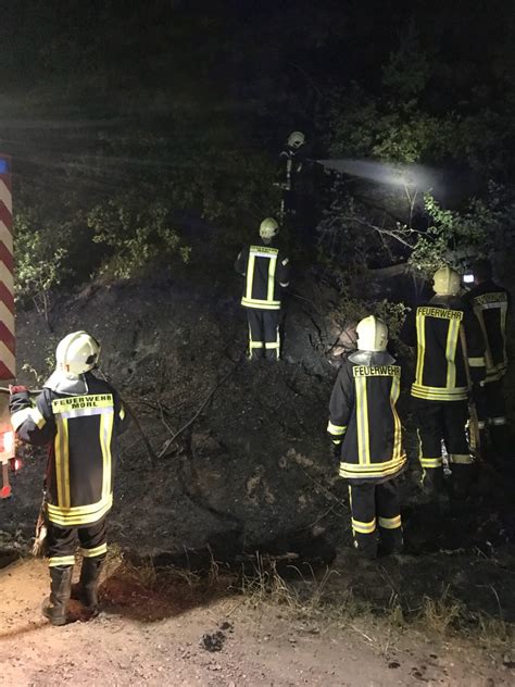 Einsatz Brand Radwanderweg Ff Brachwitz Feuerwehr Brachwitz