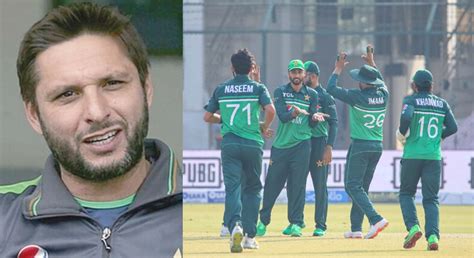 Shahid Afridi Applauds Pakistan Performance In First Odi