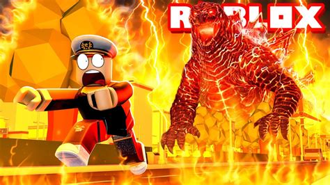 THERMO GODZILLA DESTROYS THE WORLD IN ROBLOX YouTube