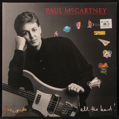 Пластинка Paul McCartney All The Best 2LP 1987 NM NM арт 295106