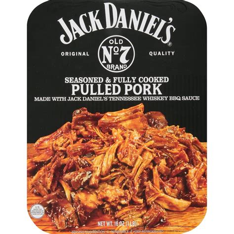 Jack Daniels Pulled Pork With Jack Daniels Bbq Sauce 16 Oz Walmart