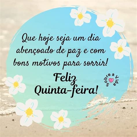 Mensagens De Feliz Quinta Feira Lindas Imagens