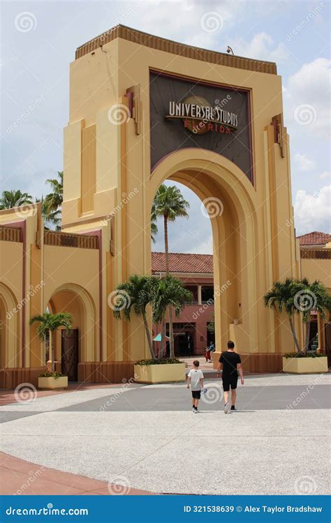 Universal Studios Archway Editorial Stock Image Image Of House 321538639