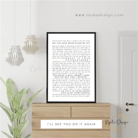 Do It Again Elevation Worship - Etsy