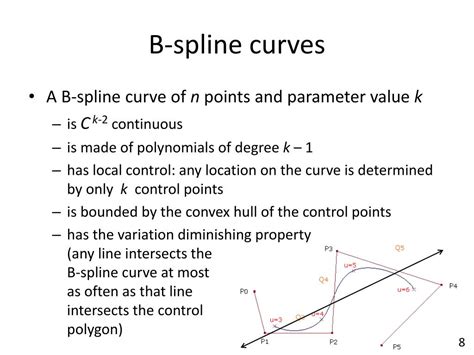 PPT Splines IV B Spline Curves PowerPoint Presentation Free