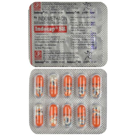 Indocap Sr Strip Of Capsules Amazon In Health Personal Care