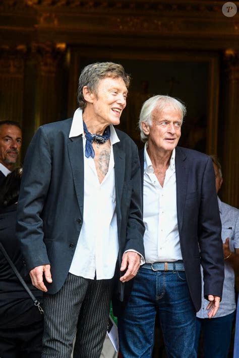 Photo Dave Et Son Compagnon Patrick Loiseau Mariage D Hugues Aufray