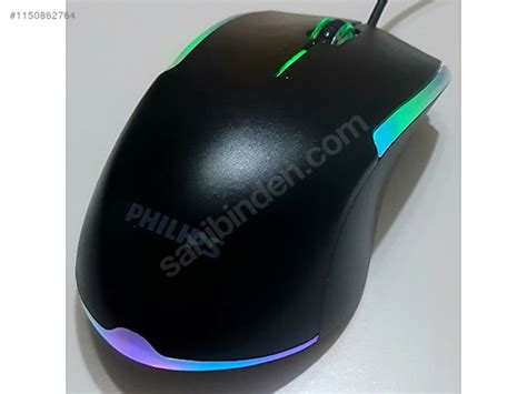 Orijinal Philips Rgb Gaming Mouse Oyuncu Mouse Işıklı At 1150862764