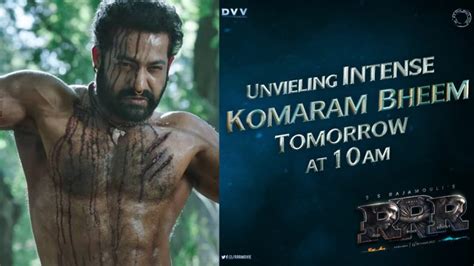 Rrr Jr Ntrs Intense Look As Komaram Bheem To Be Unveiled On His