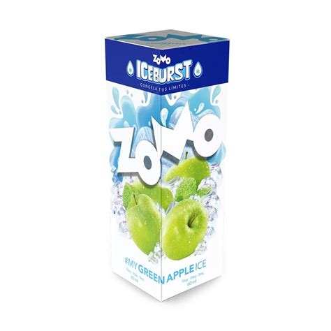 Juice Zomo My Green Apple Ice 60ml Paradise Vape