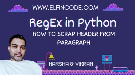 How To Scrap Header From Paragraph Regular Expression Tutorial Python Part 3 Python Training