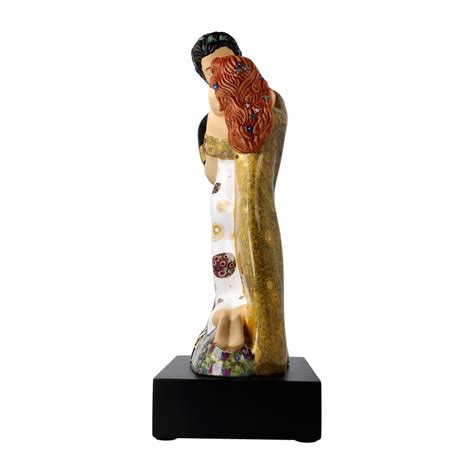 Figurine Gustav Klimt The Kiss Cm Porcelain Goebel