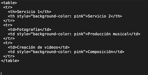 C Mo Hacer Tablas En Html Con Ejemplos