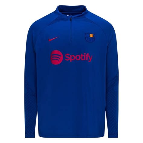 Barcelona Training Shirt Dri Fit Strike Drill Senyera Deep Royal Blue