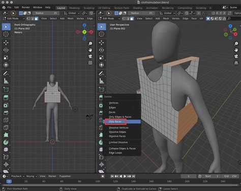 Introduction To Blender Let S Make Clothes With Cloth Simulation