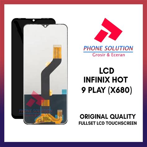 Lcd Infinix Hot Play X Original Fullset Touchscreen Month