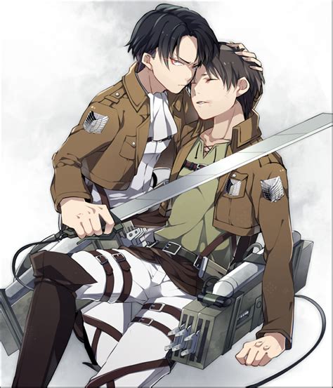 Ereri Levi Rivaille Shingeki No Kyojin Fan Art 36195576 Fanpop