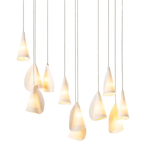 Series Random Square Multi Light Pendant By Bocci Sq Wh Xen