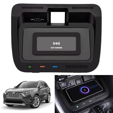 AutoQi Car Wireless Charger Center Console Phone Qi Charging Station