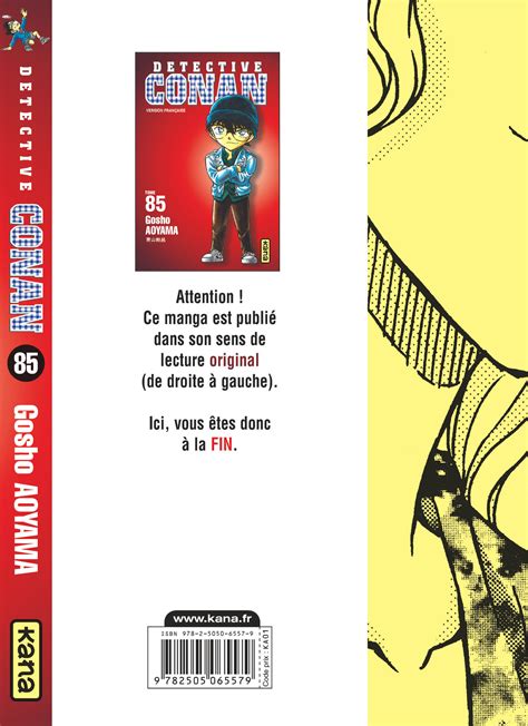 Détective Conan Tome 85 Livres Manga par Gosho Aoyama Cyril Coppini