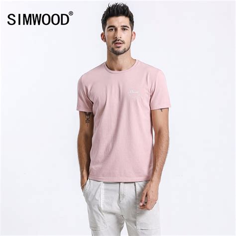 Simwood New Arrival Brand T Shirts Men Short Sleeve O Neck Casual