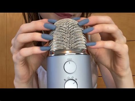 Asmr Long Nail Mic Scratching Tapping No Talking Youtube