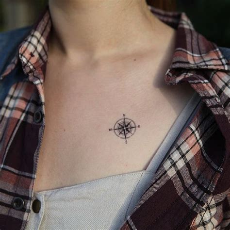 Compass Compass Tattoo Neck Tattoo Tattoos