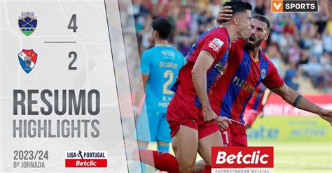 Résultat Chaves Gil Vicente 4 2 la 8e journée de Liga Portugal