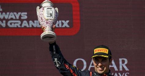 Checo Pérez llega a 32 podios en la Fórmula 1