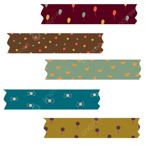 Washi Tape Clipart Hd Png Cute Washi Tape Aesthetic Cute Washi Tape