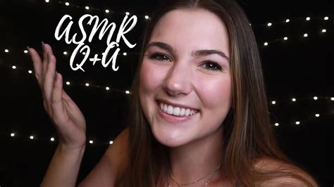 ASMR Soft Spoken Q A YouTube