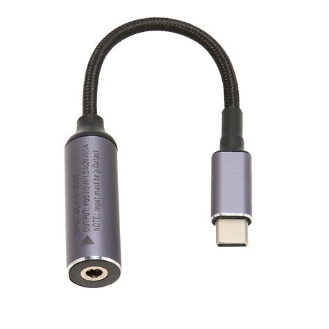 Dc 48mmx17mm Female Input To Type C Male Pd Charging Cable 100w Dc4817 To Usb C Cable With Pd