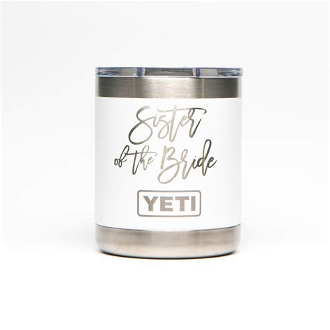 Personalized Yeti® 10 Oz Lowball Tumbler Etchified