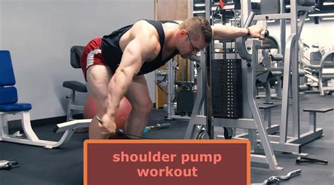 Shoulder Pump Workout For Strength And Power