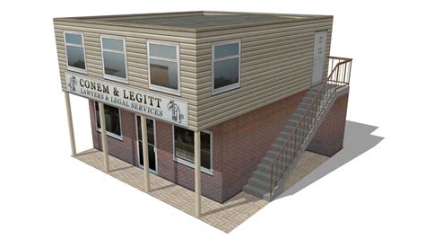 Small Office Building 3d Warehouse