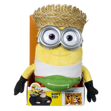 Minion Dave Freedonian Medium Plush Soft Toy (9084B) - Character Brands