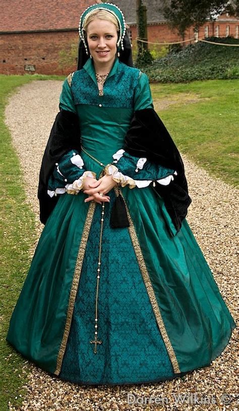 Tudor Blue Gown Tudor Costume