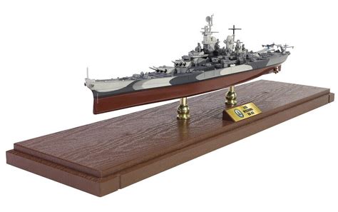 Iowa Class Battleship Uss Missouri Bb 63 Full Hull Ship Series Die Cast Gotowy Model