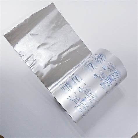 Pharma Grade Printable Ptp Alu Foil For Blister Packaging China