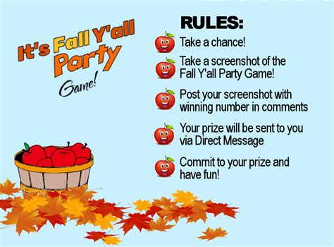 IT S FALL Y ALL PARTY GAME