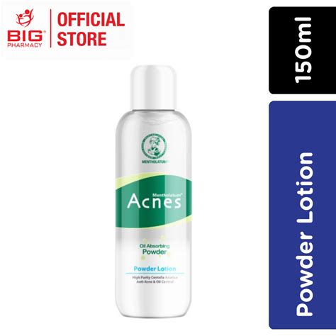 Mentholatum Acnes Powder Lotion Ml Big Pharmacy Malaysia Trusted