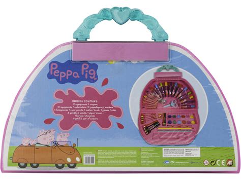 Acheter Peppa Pig Pi Ces Mallette Artistique Cefa Toys