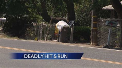 Stockton Police Searching For Suspect In Deadly Hit And Run