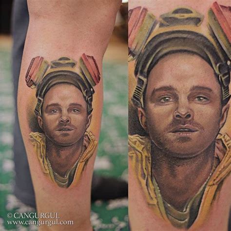 Portrait Jesse Pinkman Tattoo | Best Tattoo Ideas Gallery