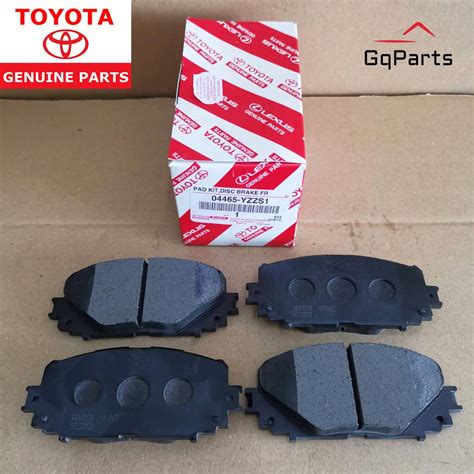 Toyota Vios NCP93 NCP 150 G TRD Brake Pad Front Original 04465 YZZS1